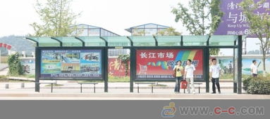 宿迁公交候车亭厂家 广告制作的艺术与城市形象的塑造